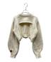 HERON PRESTON (ヘロンプレストン) バックスリットローゲージニット アイボリー サイズ:SIZE XS：9000円