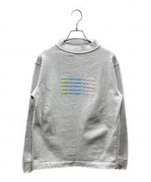 ALEXANDER WANG（アレキサンダー・ワン）の古着「モックネックロゴスウェット」｜グレー