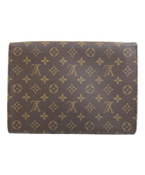 LOUIS VUITTON（ルイ ヴィトン）LOUIS VUITTON (ルイ ヴィトン) ポシェットイエナ モノグラム クラッチバッグ ブラウンの古着・服飾アイテム