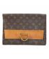 LOUIS VUITTON（ルイ ヴィトン）の古着「ポシェットイエナ モノグラム クラッチバッグ」｜ブラウン