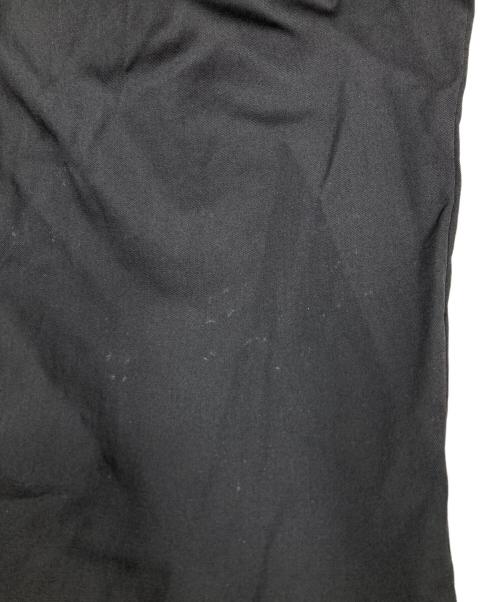 COMME des GARCONS HOMME PLUS（コムデギャルソンオムプリュス）COMME des GARCONS HOMME PLUS (コムデギャルソンオムプリュス) 90s ウールギャバ ジップスリット スラックス ブラック サイズ:Sの古着・服飾アイテム