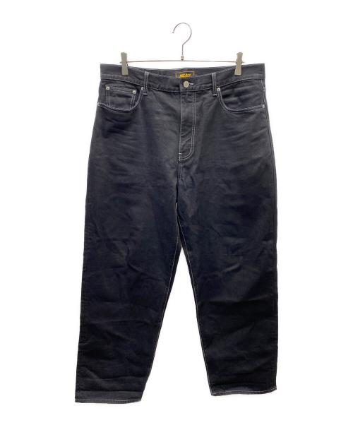 PALACE（パレス）PALACE (パレス) P90 BAGGY SCRIPT JEAN/バギーデニムパンツ ブラック サイズ:SIZE 34の古着・服飾アイテム