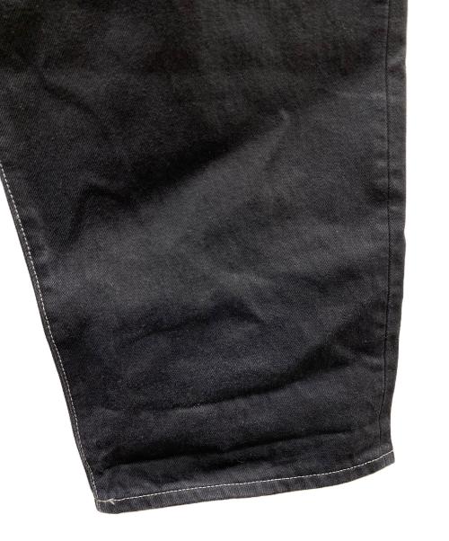 PALACE（パレス）PALACE (パレス) P90 BAGGY SCRIPT JEAN/バギーデニムパンツ ブラック サイズ:SIZE 34の古着・服飾アイテム