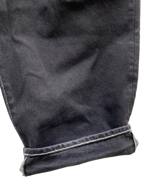 PALACE（パレス）PALACE (パレス) P90 BAGGY SCRIPT JEAN/バギーデニムパンツ ブラック サイズ:SIZE 34の古着・服飾アイテム