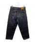 PALACE (パレス) P90 BAGGY SCRIPT JEAN/バギーデニムパンツ ブラック サイズ:SIZE 34：27000円