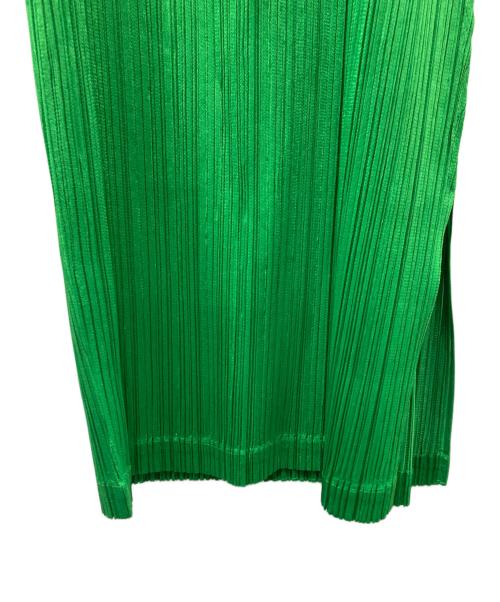 PLEATS PLEASE（プリーツプリーズ）PLEATS PLEASE (プリーツプリーズ) 25SS MONTHLY COLORS プリーツパンツ グリーン サイズ:3の古着・服飾アイテム