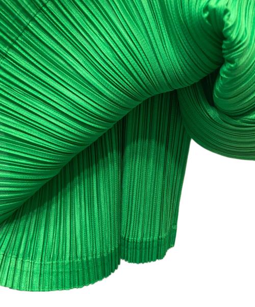 PLEATS PLEASE（プリーツプリーズ）PLEATS PLEASE (プリーツプリーズ) 25SS MONTHLY COLORS プリーツパンツ グリーン サイズ:3の古着・服飾アイテム