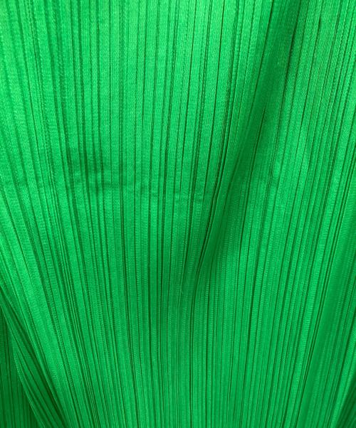 PLEATS PLEASE（プリーツプリーズ）PLEATS PLEASE (プリーツプリーズ) 25SS MONTHLY COLORS プリーツパンツ グリーン サイズ:3の古着・服飾アイテム