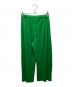 PLEATS PLEASE (プリーツプリーズ) 25SS MONTHLY COLORS プリーツパンツ グリーン サイズ:3：24000円