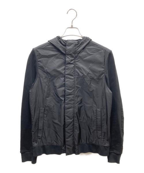 PRADA SPORTS（プラダスポーツ）PRADA SPORTS (プラダスポーツ) ナイロン切替フーデットジャケット ブラック サイズ:SIZE Sの古着・服飾アイテム
