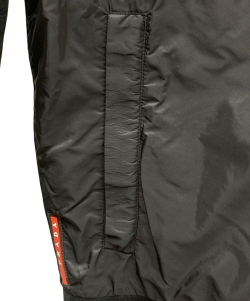 PRADA SPORTS（プラダスポーツ）PRADA SPORTS (プラダスポーツ) ナイロン切替フーデットジャケット ブラック サイズ:SIZE Sの古着・服飾アイテム