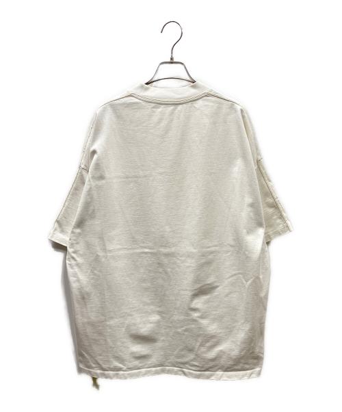 JIL SANDER（ジルサンダー）JIL SANDER (ジルサンダー) ダブルポケットTシャツ ホワイト サイズ:Lの古着・服飾アイテム
