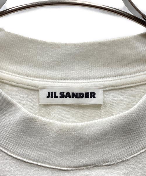 JIL SANDER（ジルサンダー）JIL SANDER (ジルサンダー) ダブルポケットTシャツ ホワイト サイズ:Lの古着・服飾アイテム