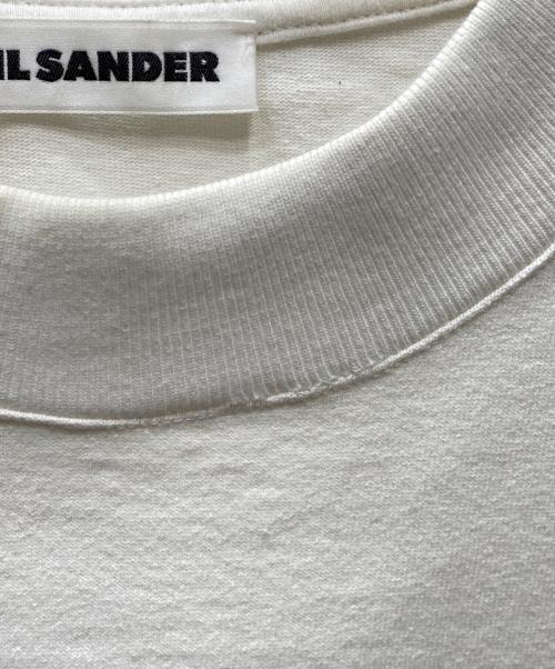 JIL SANDER（ジルサンダー）JIL SANDER (ジルサンダー) ダブルポケットTシャツ ホワイト サイズ:Lの古着・服飾アイテム