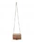 JIMMY CHOO (ジミーチュウ) FINLEY グリッター チェーンショルダーバッグ バレットピンク サイズ:表記無し：12000円