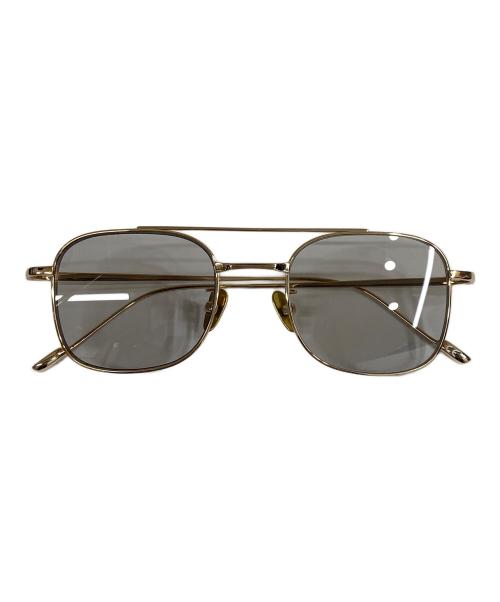OWN（オウン）OWN (オウン) サングラス ゴールド×グレーの古着・服飾アイテム