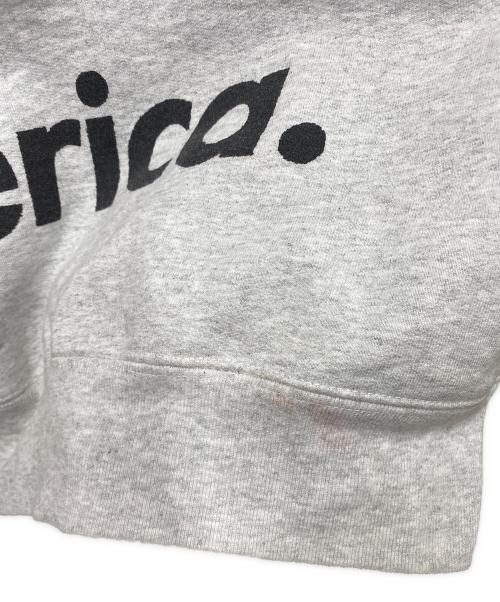 SUPREME（シュプリーム）SUPREME (シュプリーム) ANTIHERO (アンタイヒーロー) Hooded Sweatshirt/プリントプルオーバーパーカー グレー サイズ:Sの古着・服飾アイテム