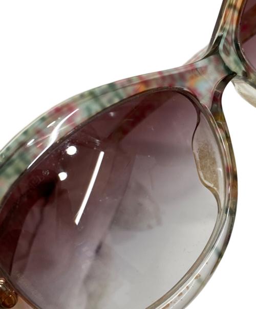 CHANEL（シャネル）CHANEL (シャネル) サングラス ブラウン×レッド サイズ:57□17-135の古着・服飾アイテム