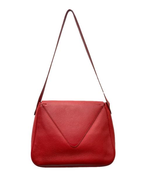 HERMES（エルメス）HERMES (エルメス) クリスティーヌ ショルダーバッグ レッドの古着・服飾アイテム