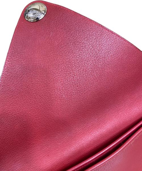 HERMES（エルメス）HERMES (エルメス) クリスティーヌ ショルダーバッグ レッドの古着・服飾アイテム