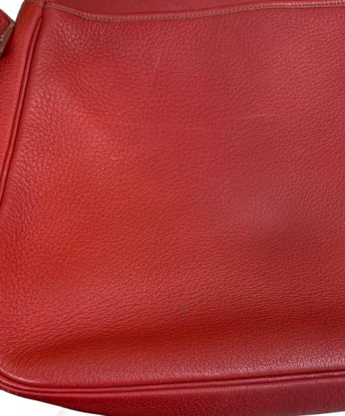 HERMES（エルメス）HERMES (エルメス) クリスティーヌ ショルダーバッグ レッドの古着・服飾アイテム