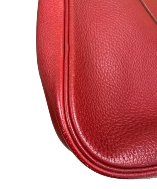HERMES（エルメス）HERMES (エルメス) クリスティーヌ ショルダーバッグ レッドの古着・服飾アイテム