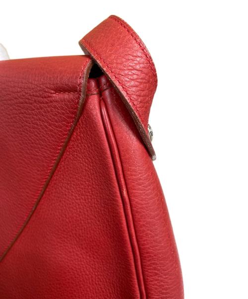 HERMES（エルメス）HERMES (エルメス) クリスティーヌ ショルダーバッグ レッドの古着・服飾アイテム