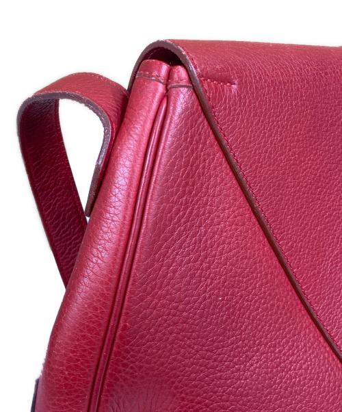 HERMES（エルメス）HERMES (エルメス) クリスティーヌ ショルダーバッグ レッドの古着・服飾アイテム