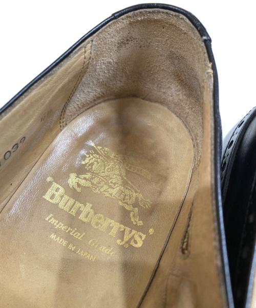 Burberry's（バーバリー）Burberry's (バーバリー) レザーシューズ ブラック サイズ:4 1/2の古着・服飾アイテム