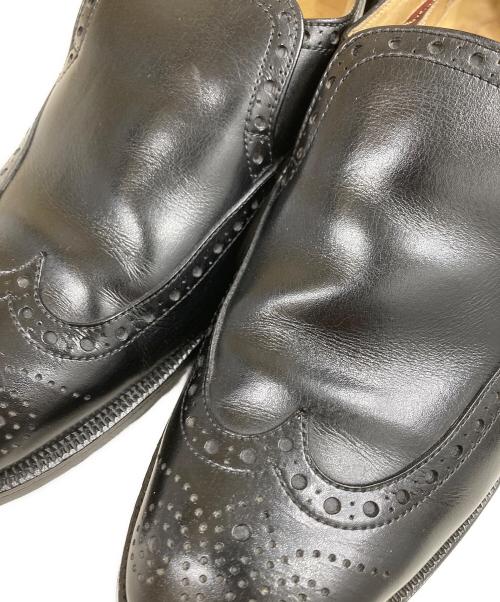 Burberry's（バーバリー）Burberry's (バーバリー) レザーシューズ ブラック サイズ:4 1/2の古着・服飾アイテム