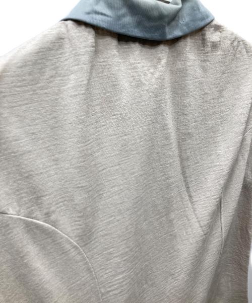 CDG JUNYA WATANABE（コムデギャルソン ジュンヤワタナベ）CDG JUNYA WATANABE (コムデギャルソン ジュンヤワタナベ) 切替ポロシャツ グリーン サイズ:サイズ表記無しの古着・服飾アイテム