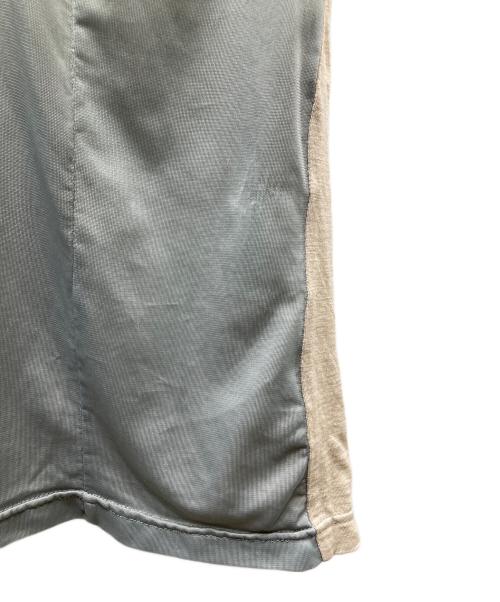 CDG JUNYA WATANABE（コムデギャルソン ジュンヤワタナベ）CDG JUNYA WATANABE (コムデギャルソン ジュンヤワタナベ) 切替ポロシャツ グリーン サイズ:サイズ表記無しの古着・服飾アイテム