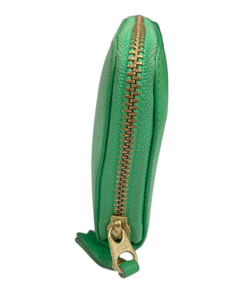 COMME des GARCONS（コムデギャルソン）COMME des GARCONS (コムデギャルソン) アコーディオンカードケース グリーンの古着・服飾アイテム