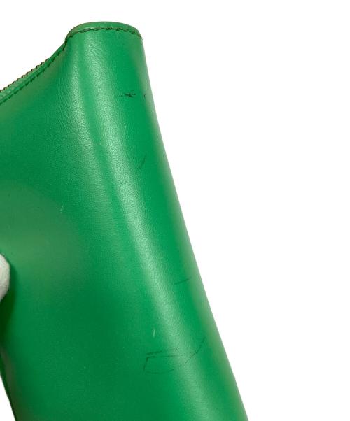 COMME des GARCONS（コムデギャルソン）COMME des GARCONS (コムデギャルソン) アコーディオンカードケース グリーンの古着・服飾アイテム