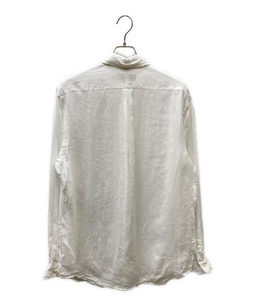 RALPH LAUREN（ラルフローレン）RALPH LAUREN (ラルフローレン) リネンシャツ ホワイト サイズ:SIZE Lの古着・服飾アイテム