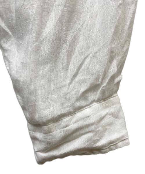 RALPH LAUREN（ラルフローレン）RALPH LAUREN (ラルフローレン) リネンシャツ ホワイト サイズ:SIZE Lの古着・服飾アイテム