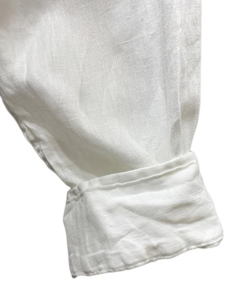 RALPH LAUREN（ラルフローレン）RALPH LAUREN (ラルフローレン) リネンシャツ ホワイト サイズ:SIZE Lの古着・服飾アイテム