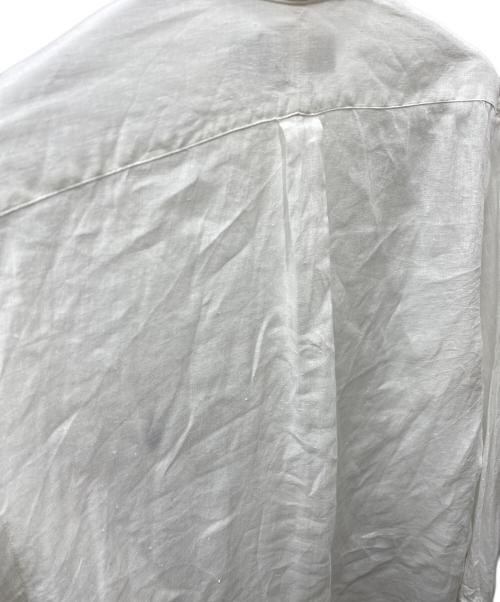 RALPH LAUREN（ラルフローレン）RALPH LAUREN (ラルフローレン) リネンシャツ ホワイト サイズ:SIZE Lの古着・服飾アイテム