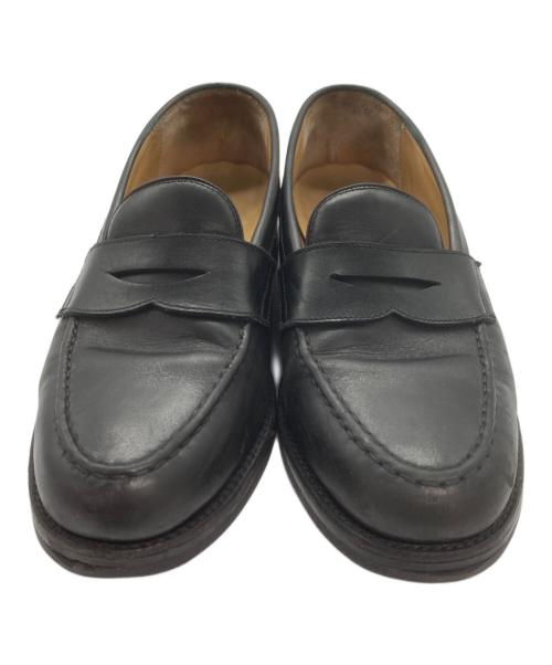 HARROGATE（ハロゲイト）HARROGATE (ハロゲイト) ぺニーローファー ブラック サイズ:7.5の古着・服飾アイテム