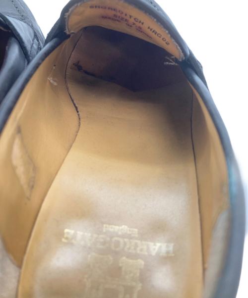 HARROGATE（ハロゲイト）HARROGATE (ハロゲイト) ぺニーローファー ブラック サイズ:7.5の古着・服飾アイテム