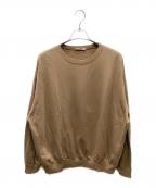 AURALEEオーラリー）の古着「ロングスリーブカットソー」｜ブラウン