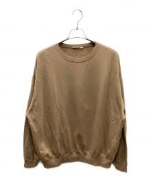 AURALEE（オーラリー）の古着「ロングスリーブカットソー」｜ブラウン