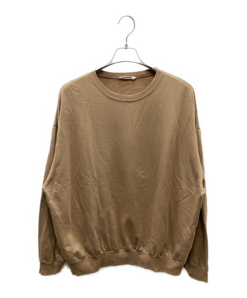 AURALEE（オーラリー）AURALEE (オーラリー) ロングスリーブカットソー ブラウン サイズ:5の古着・服飾アイテム