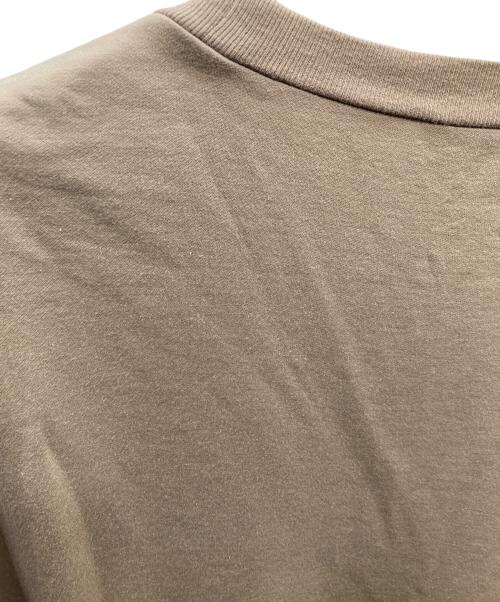 AURALEE（オーラリー）AURALEE (オーラリー) ロングスリーブカットソー ブラウン サイズ:5の古着・服飾アイテム