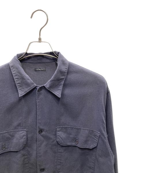 COMOLI（コモリ）COMOLI (コモリ) 長袖シャツ ネイビー サイズ:SIZE 3の古着・服飾アイテム