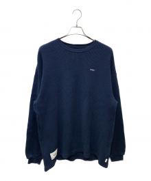 WTAPS（ダブルタップス）の古着「サーマルカットソー」｜ネイビー
