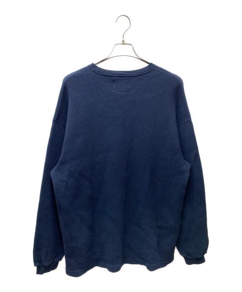 WTAPS（ダブルタップス）WTAPS (ダブルタップス) サーマルカットソー ネイビー サイズ:SIZE X02の古着・服飾アイテム