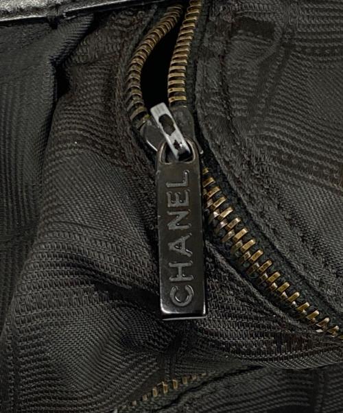 CHANEL（シャネル）CHANEL (シャネル) ニュートラベルライン バニティバッグ ブラックの古着・服飾アイテム