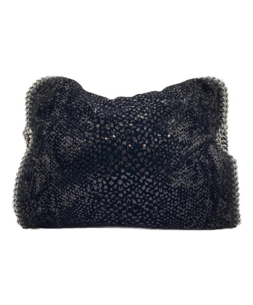 STELLA McCARTNEY（ステラマッカートニー）STELLA McCARTNEY (ステラマッカートニー) フォールド オーバー トートバッグ ブラックの古着・服飾アイテム