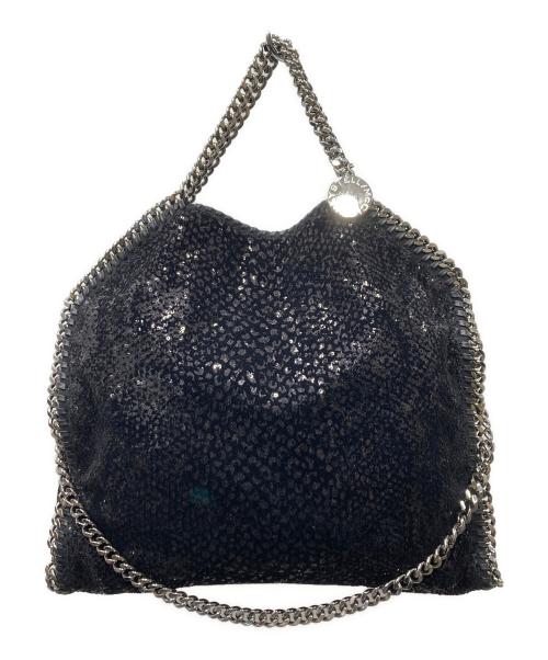 STELLA McCARTNEY（ステラマッカートニー）STELLA McCARTNEY (ステラマッカートニー) フォールド オーバー トートバッグ ブラックの古着・服飾アイテム